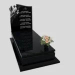 Nagrobek pojedynczy z grawerem dwóch gołębi CK 176 zdjęcie 40