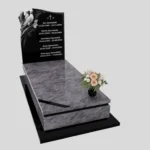 Nagrobek pojedynczy z grawerem dwóch gołębi CK 176 zdjęcie 43