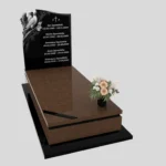 Nagrobek pojedynczy z grawerem dwóch gołębi CK 176 zdjęcie 44