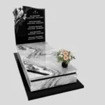 Nagrobek pojedynczy z grawerem dwóch gołębi CK 176 zdjęcie 48