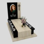 Nagrobek pojedynczy z duzym zdjeciem z różą CK 180 zdjęcie 30