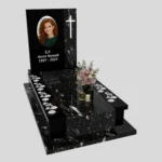 Nagrobek pojedynczy z duzym zdjeciem z różą CK 180 zdjęcie 32