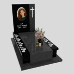 Nagrobek pojedynczy z duzym zdjeciem z różą CK 180 zdjęcie 35