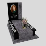 Nagrobek pojedynczy z duzym zdjeciem z różą CK 180 zdjęcie 39