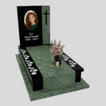 Nagrobek pojedynczy z duzym zdjeciem z różą CK 180 zdjęcie 40