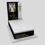 Nagrobek pojedynczy z witrażem CK 178 zdjęcie 37