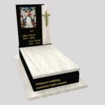 Nagrobek pojedynczy z witrażem CK 178 zdjęcie 40