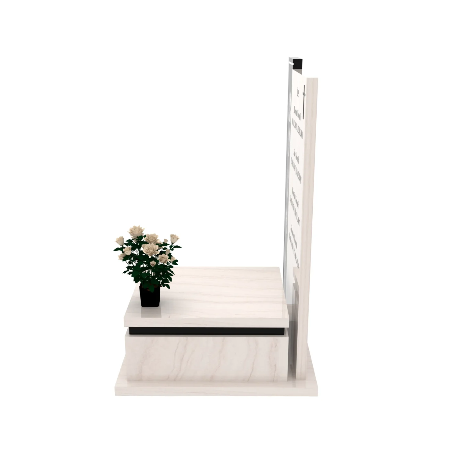 Nagrobek urnowy z fotografiami U 124+360 – photo №3