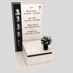 Nagrobek urnowy z fotografiami U 124 zdjęcie 38