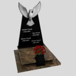 Nagrobek urnowy z grawerem ptaka U 117 zdjęcie 35