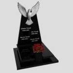 Nagrobek urnowy z grawerem ptaka U 117 zdjęcie 43