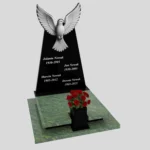 Nagrobek urnowy z grawerem ptaka U 117 zdjęcie 44