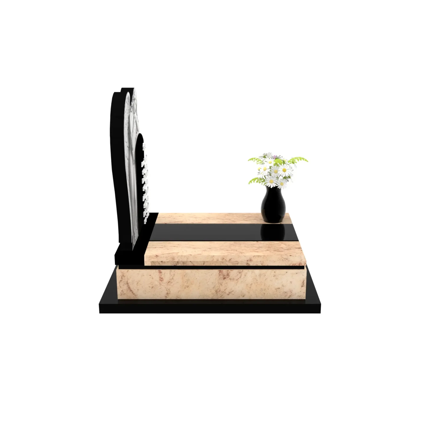 Nagrobek urnowy z rzeźbą anioła U 119+360 – photo №9