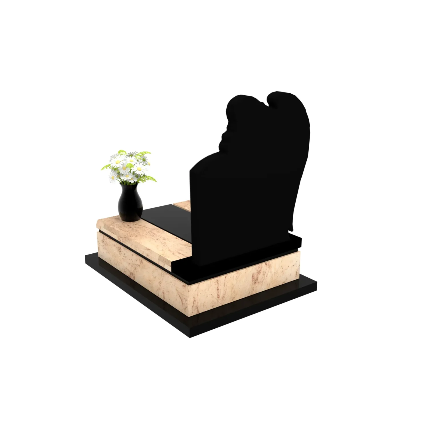 Nagrobek urnowy z rzeźbą anioła U 119+360 – photo №5