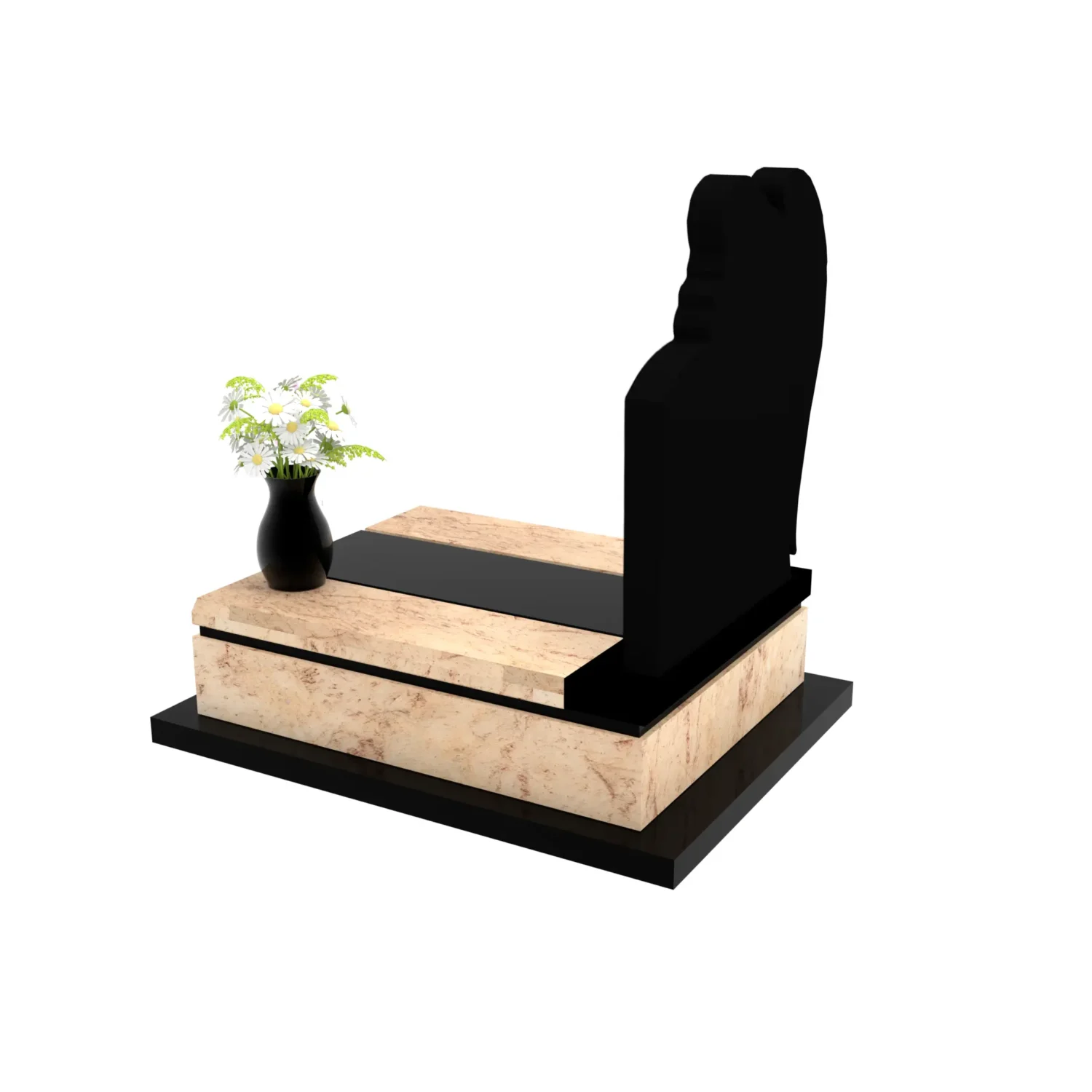 Nagrobek urnowy z rzeźbą anioła U 119+360 – photo №4