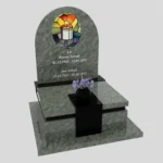 Nowoczesny nagrobek urnowy z witrażem świecy U 123 zdjęcie 38