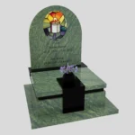 Nowoczesny nagrobek urnowy z witrażem świecy U 123 zdjęcie 40