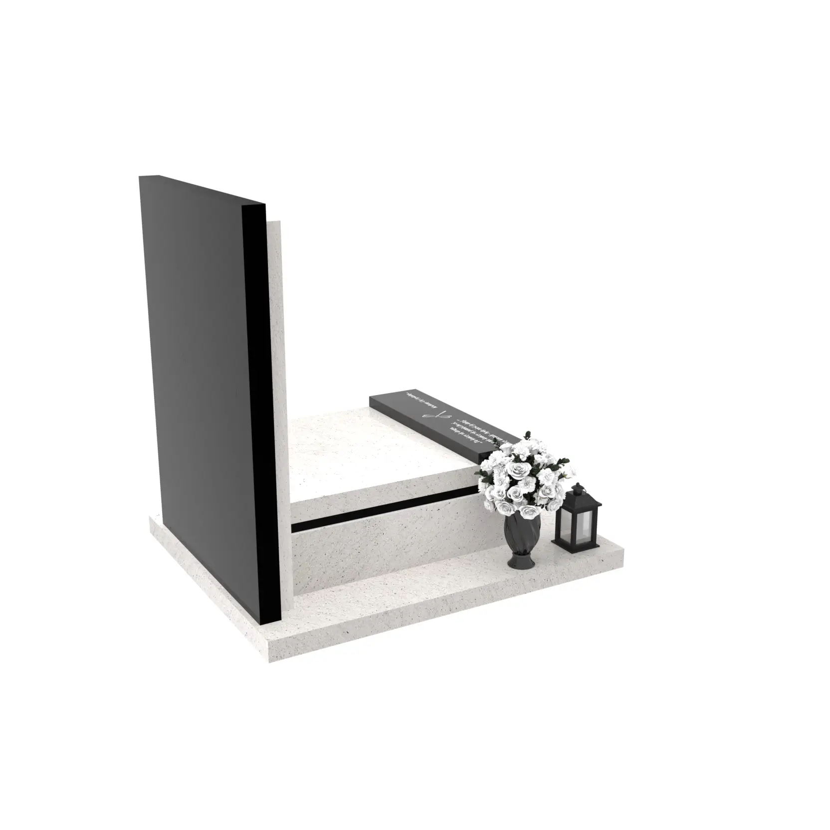 Nagrobek urnowy z wyciętym sercem U 120+360 – photo №8