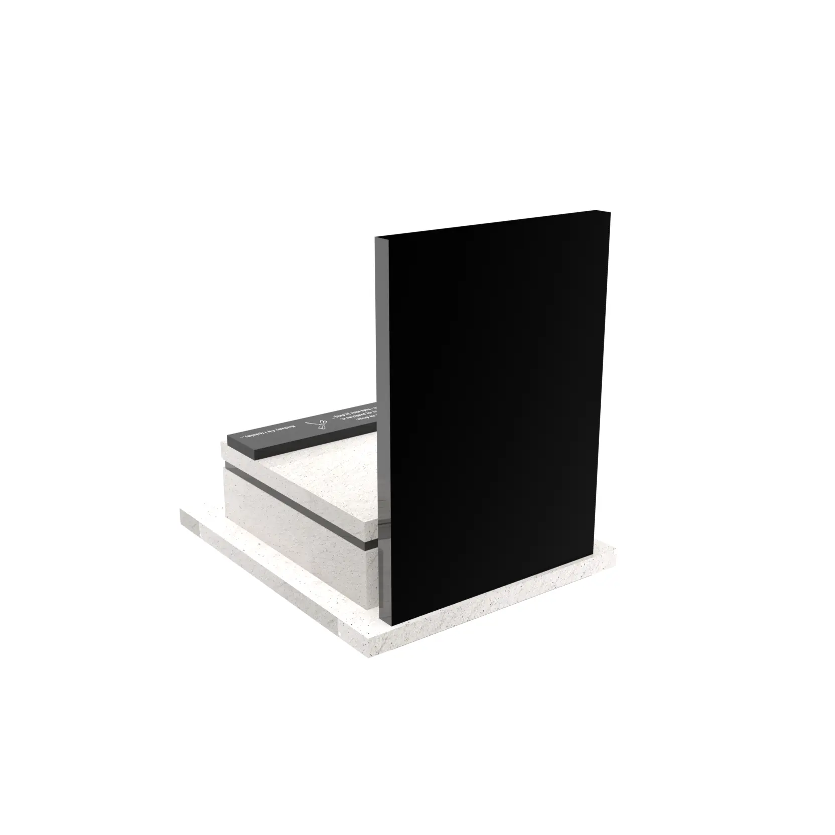 Nagrobek urnowy z wyciętym sercem U 120+360 – photo №5