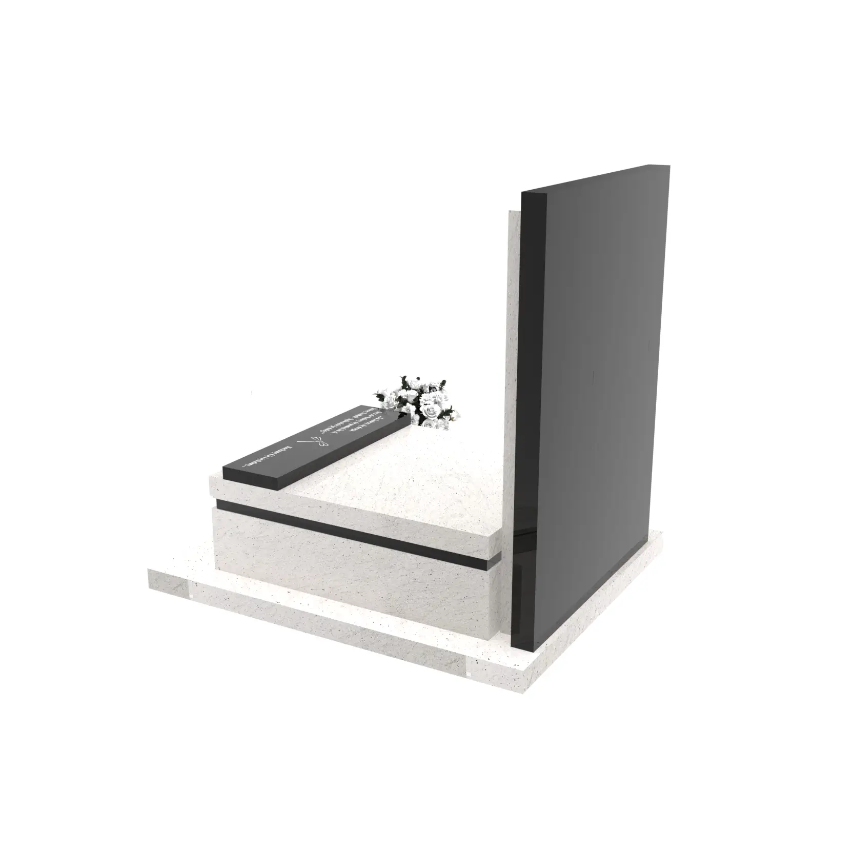 Nagrobek urnowy z wyciętym sercem U 120+360 – photo №4