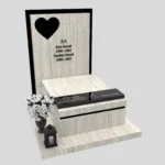 Nagrobek urnowy z wyciętym sercem U 120 zdjęcie 38