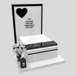 Nagrobek urnowy z wyciętym sercem U 120 zdjęcie 41