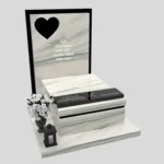 Nagrobek urnowy z wyciętym sercem U 120 zdjęcie 42