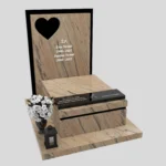 Nagrobek urnowy z wyciętym sercem U 120 zdjęcie 44