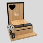 Nagrobek urnowy z wyciętym sercem U 120 zdjęcie 47