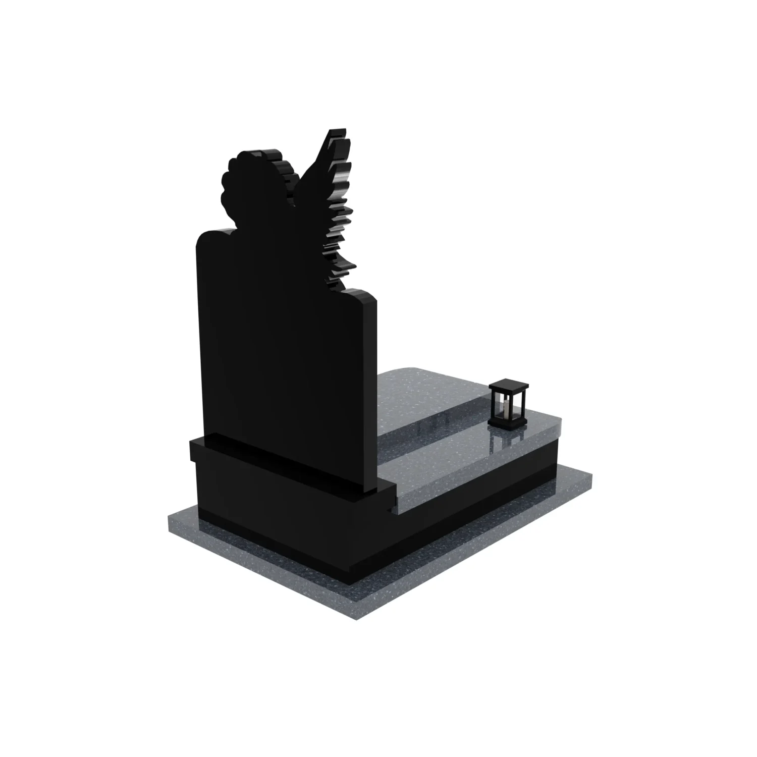 Nagrobek dla dziecka z grawerem anioła i zdjęciem D 83+360 – photo №7