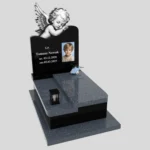 Nagrobek dla dziecka z grawerem anioła i zdjęciem D 83 zdjęcie 35