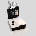 Nagrobek dla dziecka z grawerem anioła i zdjęciem D 83 zdjęcie 37