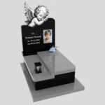 Nagrobek dla dziecka z grawerem anioła i zdjęciem D 83 zdjęcie 41