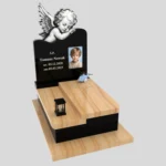 Nagrobek dla dziecka z grawerem anioła i zdjęciem D 83 zdjęcie 46