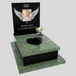 Nagrobek dla dziecka z grawerem skrzydeł i zdjęciem D 84 zdjęcie 42