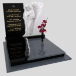 Nagrobek podwójny z rzeźbą Jezusa CK 117 zdjęcie 37