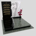 Nagrobek podwójny z rzeźbą Jezusa CK 117 zdjęcie 41