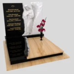 Nagrobek podwójny z rzeźbą Jezusa CK 117 zdjęcie 46