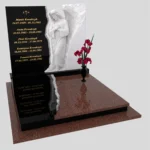 Nagrobek podwójny z rzeźbą Jezusa CK 117 zdjęcie 47