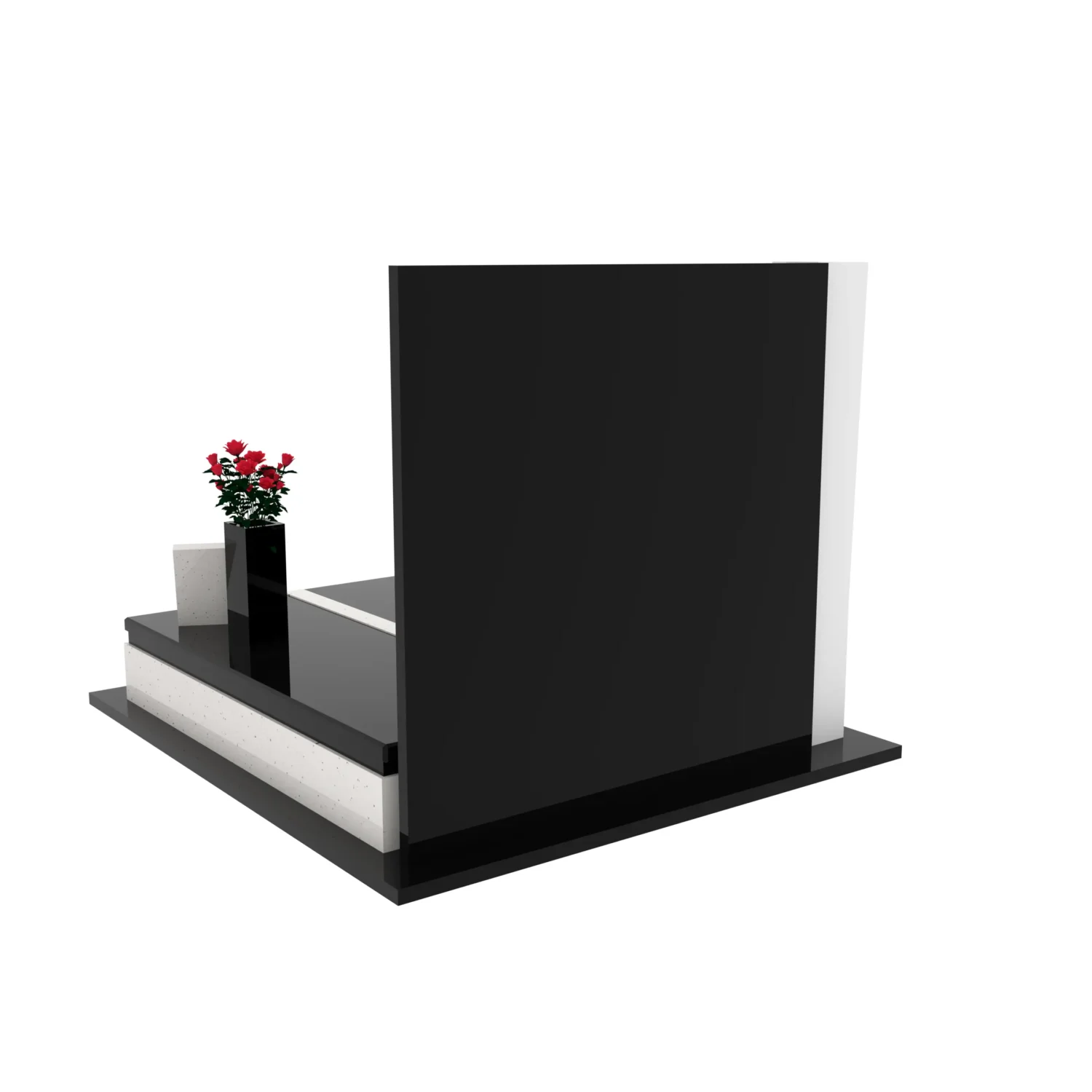 Nagrobek podwójny z rzeźbą Matki Boskiej i kryża CK 115+360 – photo №4