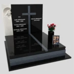 Nagrobek podwójny z rzeźbą Matki Boskiej i kryża CK 115 zdjęcie 35