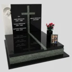 Nagrobek podwójny z rzeźbą Matki Boskiej i kryża CK 115 zdjęcie 41