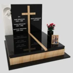 Nagrobek podwójny z rzeźbą Matki Boskiej i kryża CK 115 zdjęcie 47