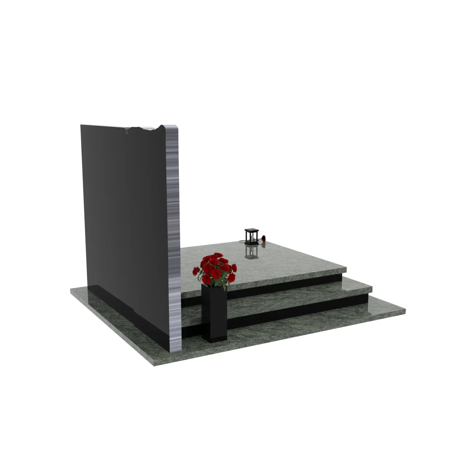 Nagrobek podwójny z rzeźbą serca CK 116+360 – photo №8