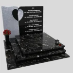 Nagrobek podwójny z rzeźbą serca CK 116 zdjęcie 35