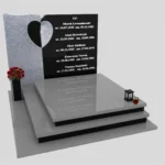 Nagrobek podwójny z rzeźbą serca CK 116 zdjęcie 39