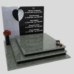 Nagrobek podwójny z rzeźbą serca CK 116 zdjęcie 41