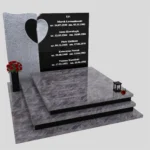 Nagrobek podwójny z rzeźbą serca CK 116 zdjęcie 42