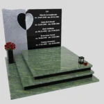 Nagrobek podwójny z rzeźbą serca CK 116 zdjęcie 43