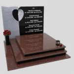 Nagrobek podwójny z rzeźbą serca CK 116 zdjęcie 47